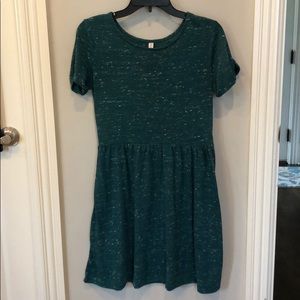 Teal dress